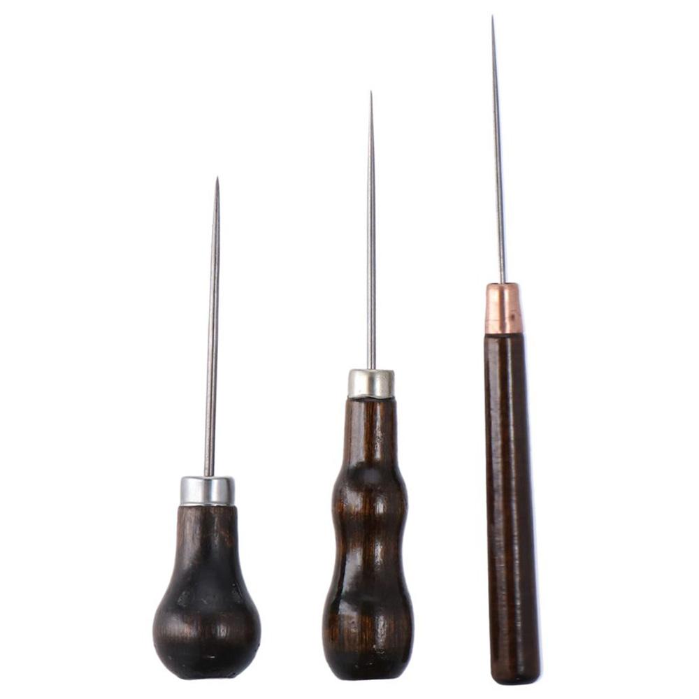 Leatherwork Punching Tool - Punzón para rascar con mango de