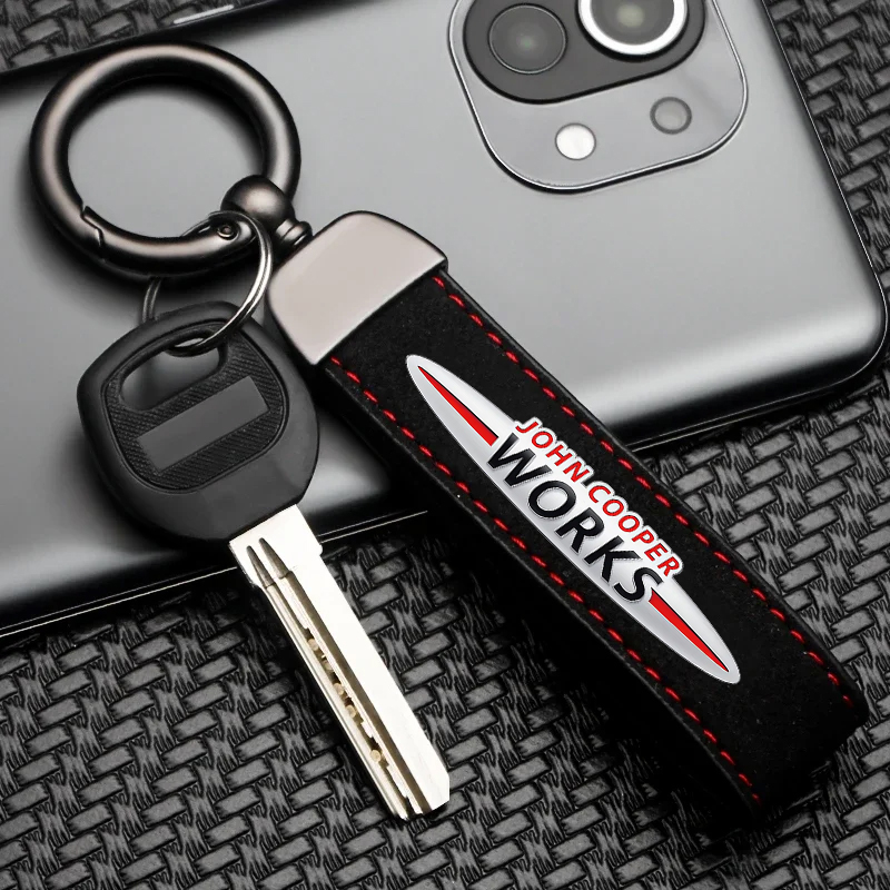 Leatherwork Logo - Llavero con Logotipo de Coche para