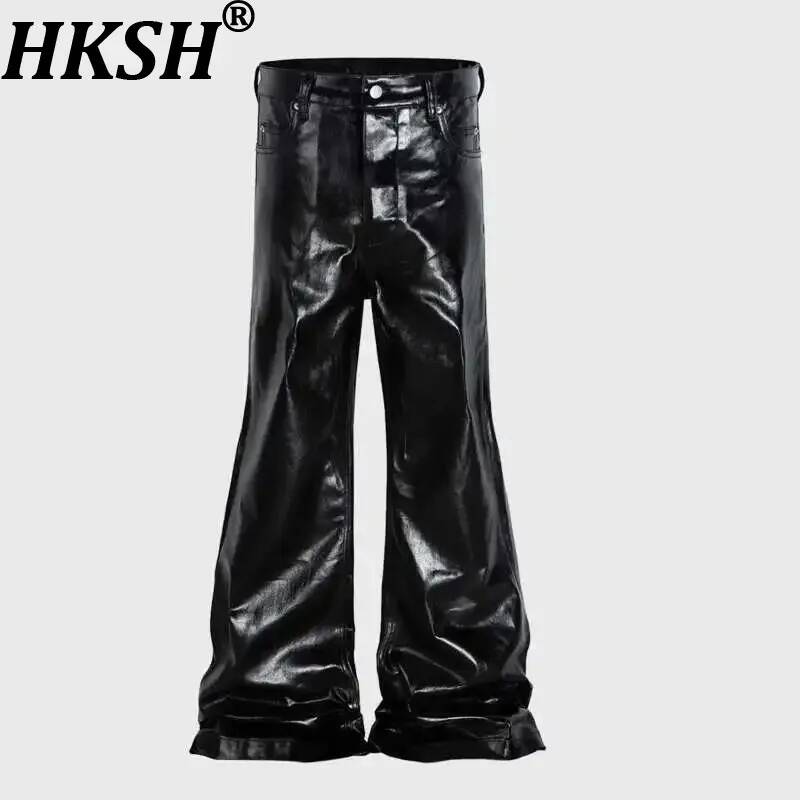 Leather Work Jeans - HKSH Pantalones vaqueros de calle para