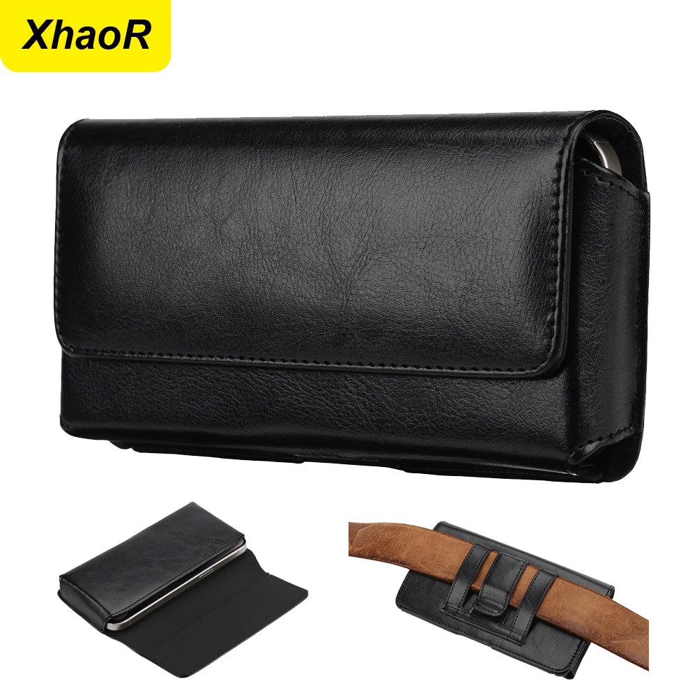 Leatherwork Belt - Funda Universal de Cuero con Clip