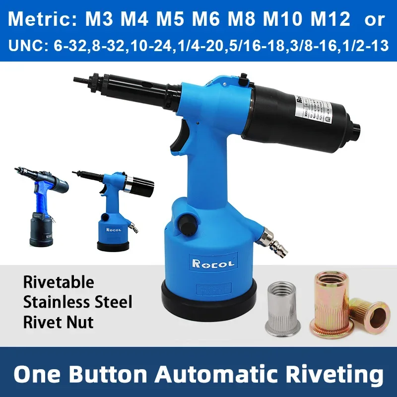 Rivet Setter Tool - Pistola de tuercas de remache Industrial,