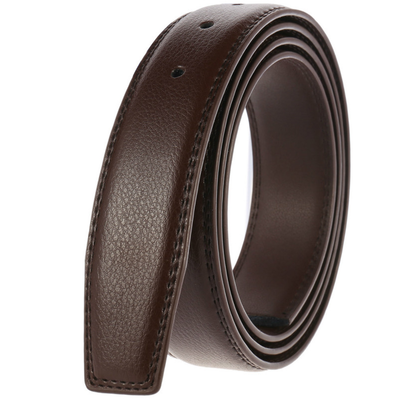 Leather Work Jeans - Cinturones de lujo para hombre, correa