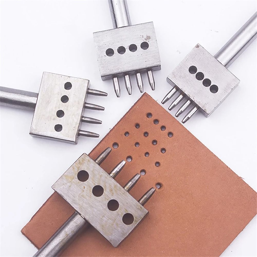 Leatherwork Hole Punch - 1 ud. Herramienta perforadora de cuero