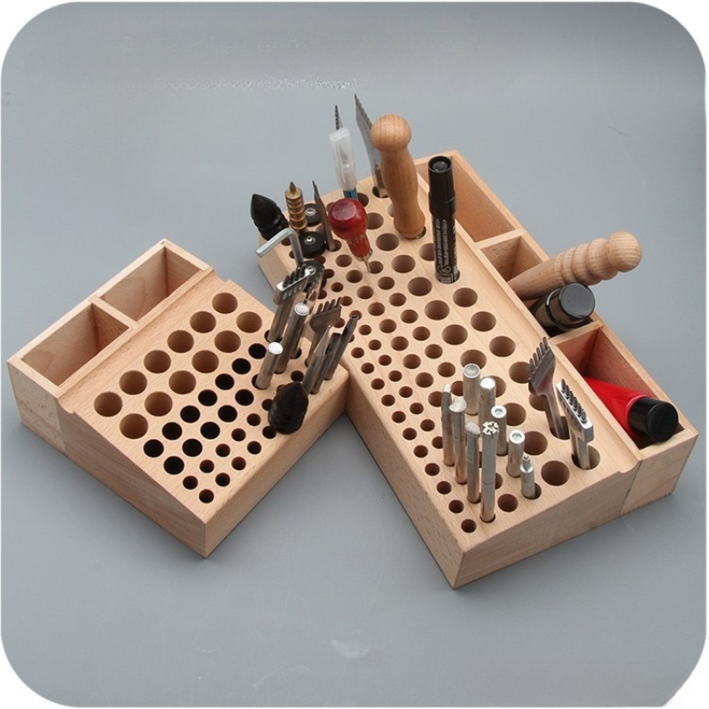 Leatherwork Hole Punch - Soporte para Herramientas de Cuero con