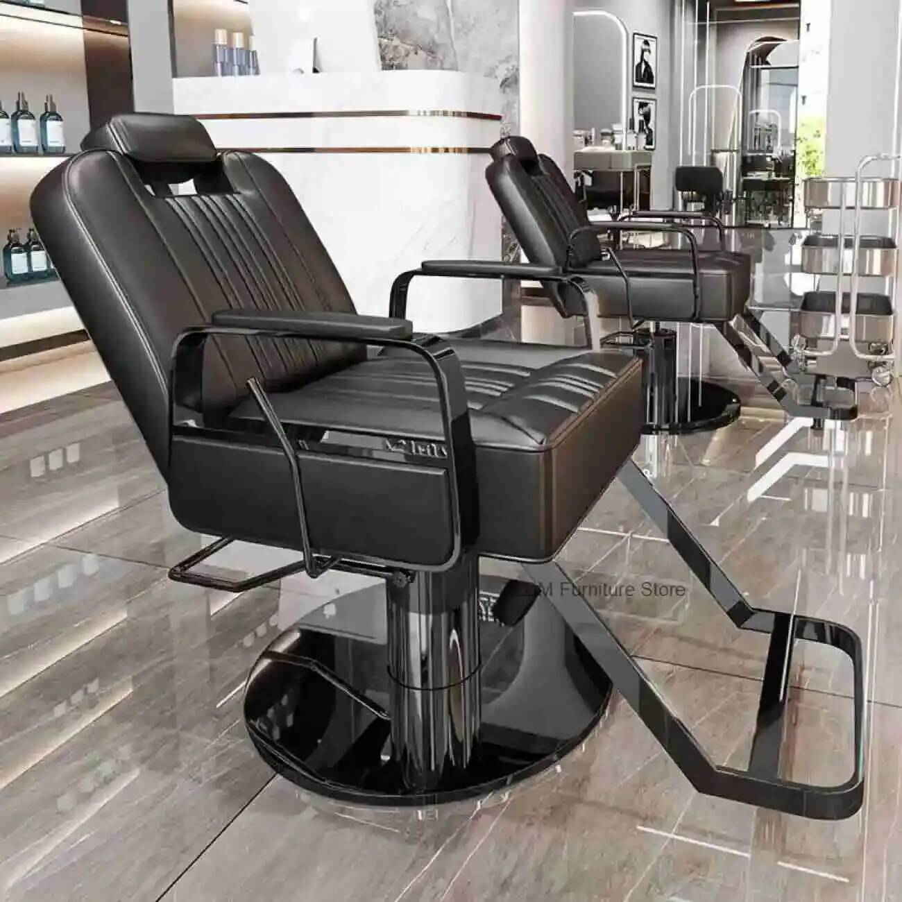 Leatherwork Tattoo - Sillón de Barbero Profesional para Salón