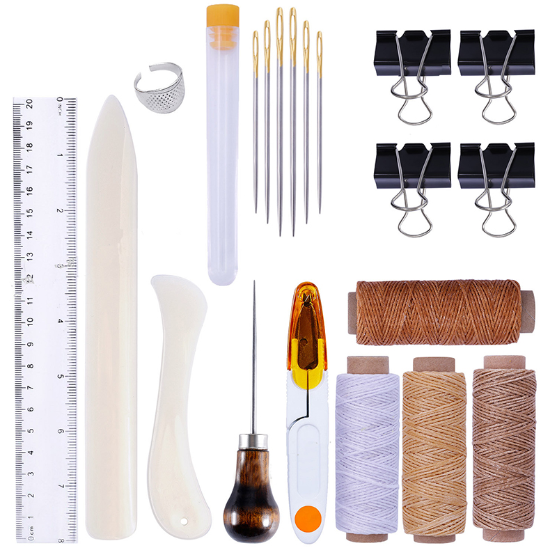 Groover Stitching Tool - 25 unids/set Kit de costura artesanal