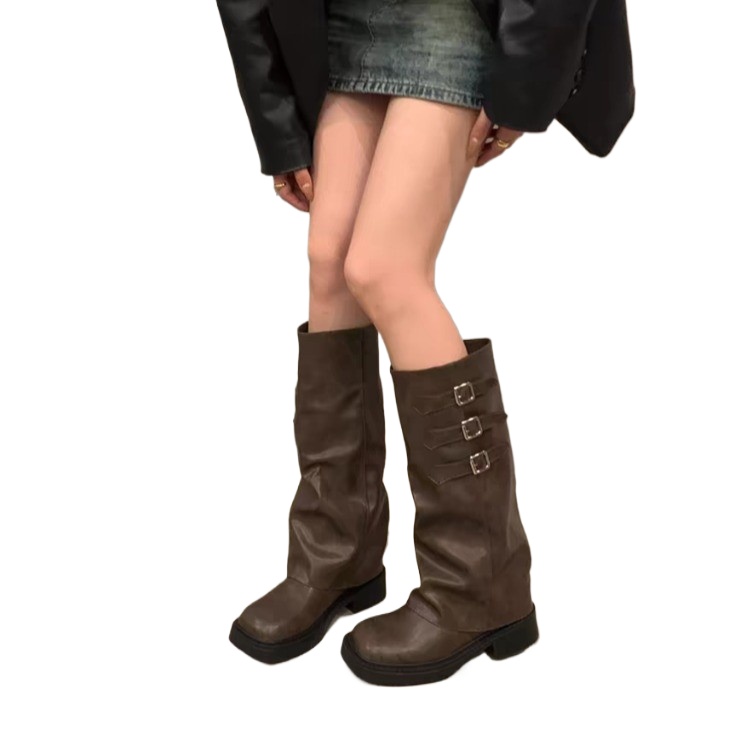 Belt Buckle Blank - 2025 botas hasta la rodilla de