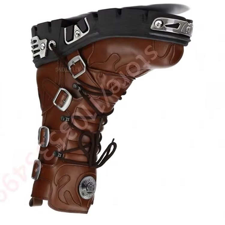 Belt Buckle Blank - Botas de moto con hebilla de