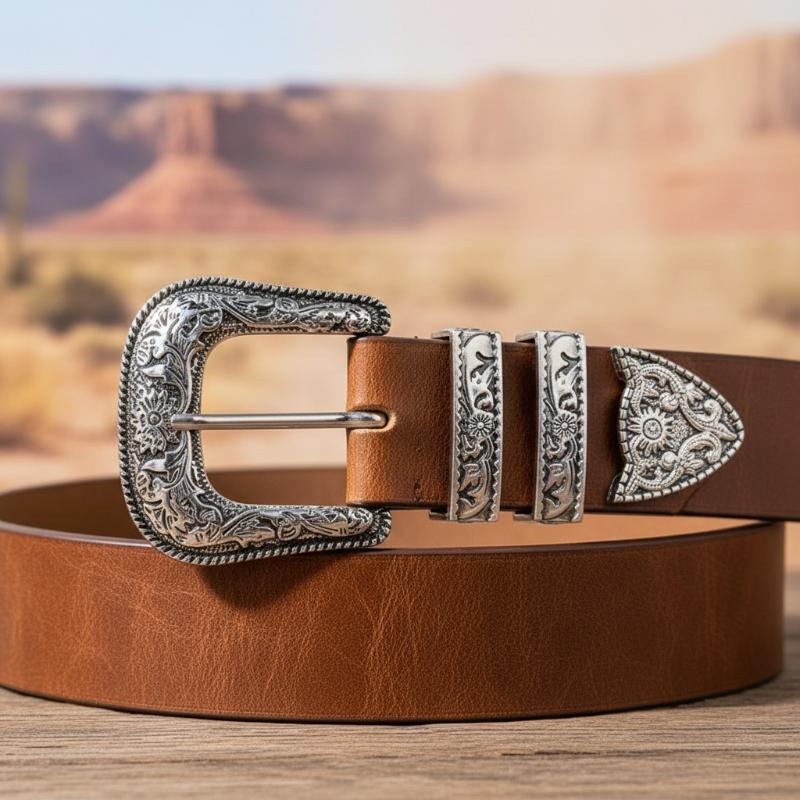 Belt Buckle Blank - Juego de tres hebillas de cinturón