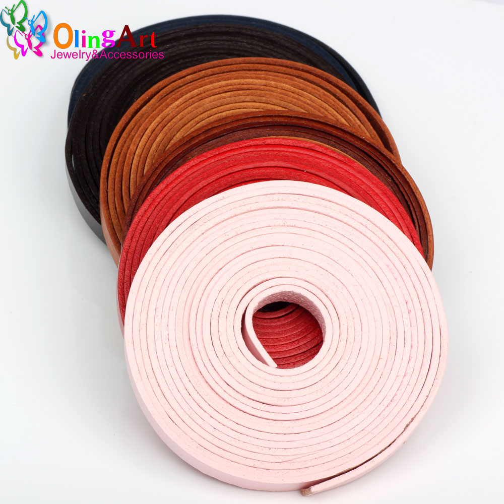 OlingArt 10*2mm 1 yarda/lote c - Leatherwork Diy reseña y precio