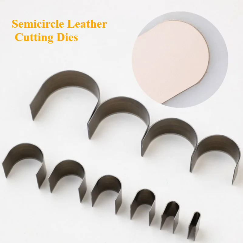 Juego de 10 troqueles semicirc - Leathercraft Japan reseña y precio