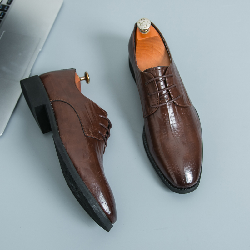 Nuevos zapatos de cuero para h - Leather Work Oxfords reseña y precio