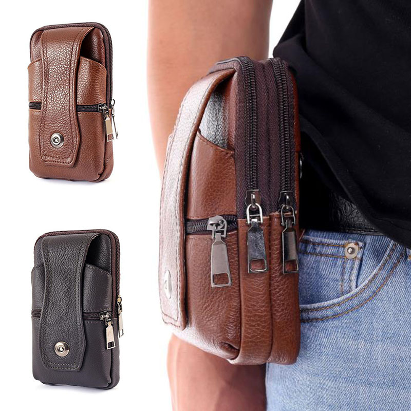 1 unidad de bolsa para teléfon - Leatherwork Belt reseña y precio