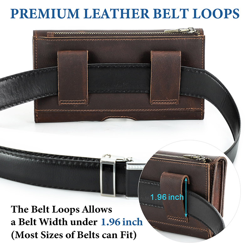 Riñonera de cuero de vaca para - Leatherwork Belt reseña y precio