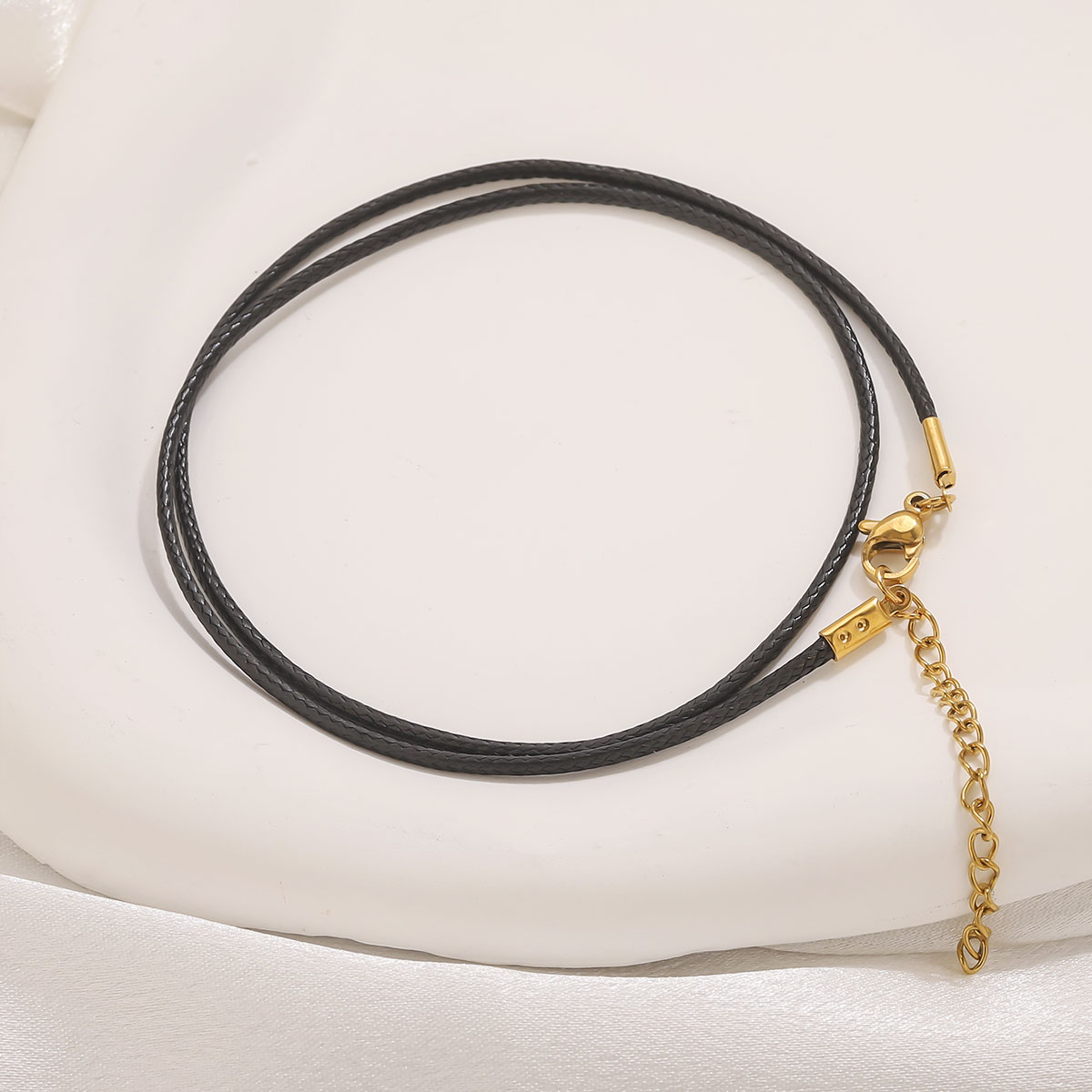 Collar de cordón de cuero con  - Leatherwork Diy reseña y precio