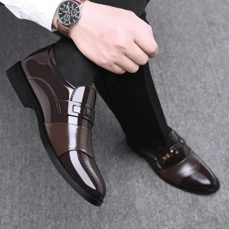 Zapatos de cuero para hombres, - Leather Work Oxfords reseña y precio