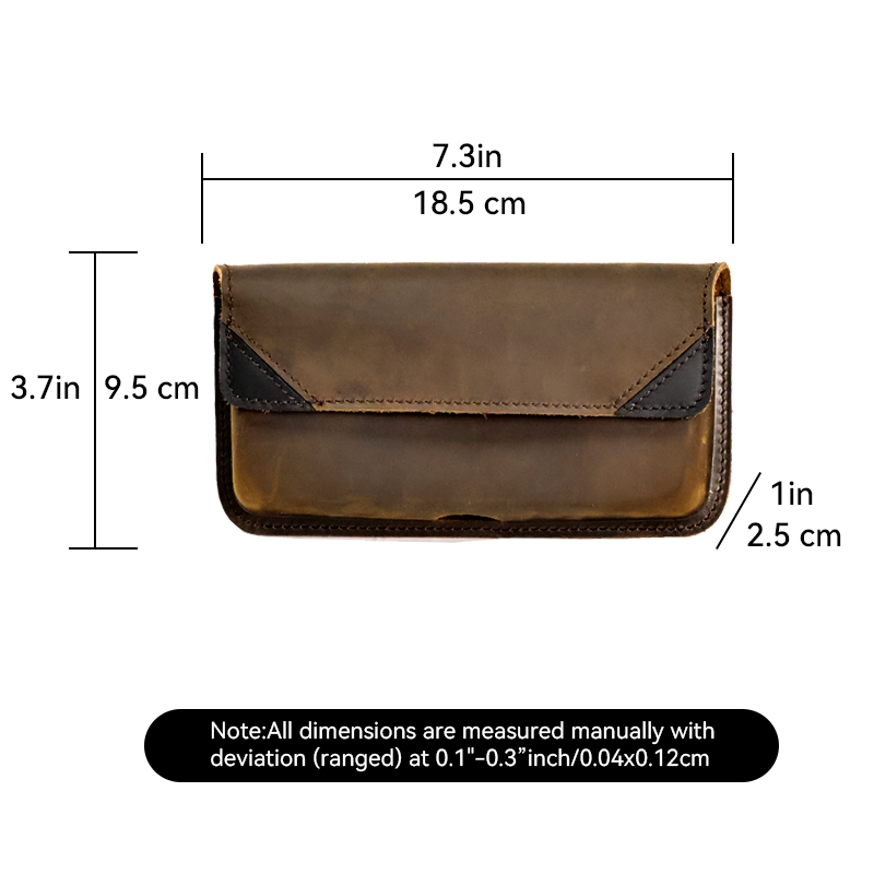 Riñonera de cuero genuino para - Leatherwork Belt reseña y precio