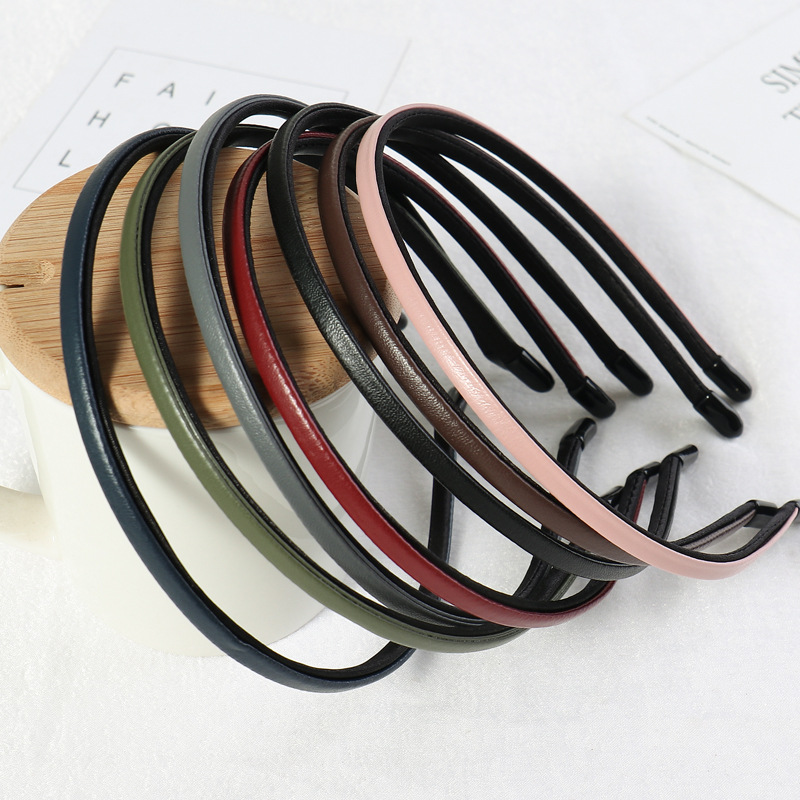 Nuevas diademas finas lisas de - Leatherwork Rings reseña y precio