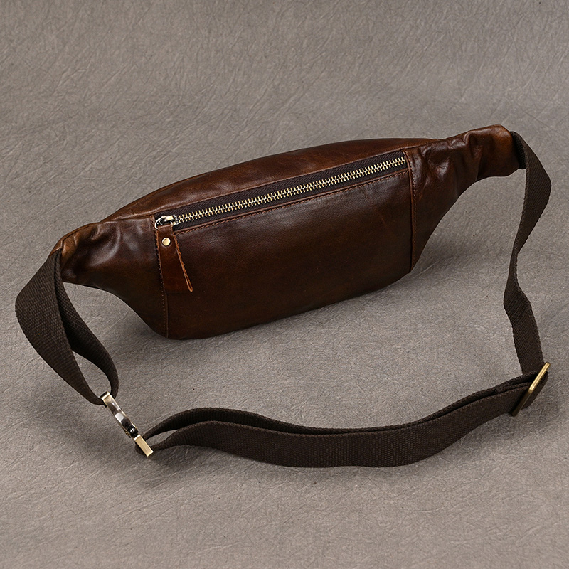 Bolso de pecho de cuero para h - Leatherwork Belt reseña y precio