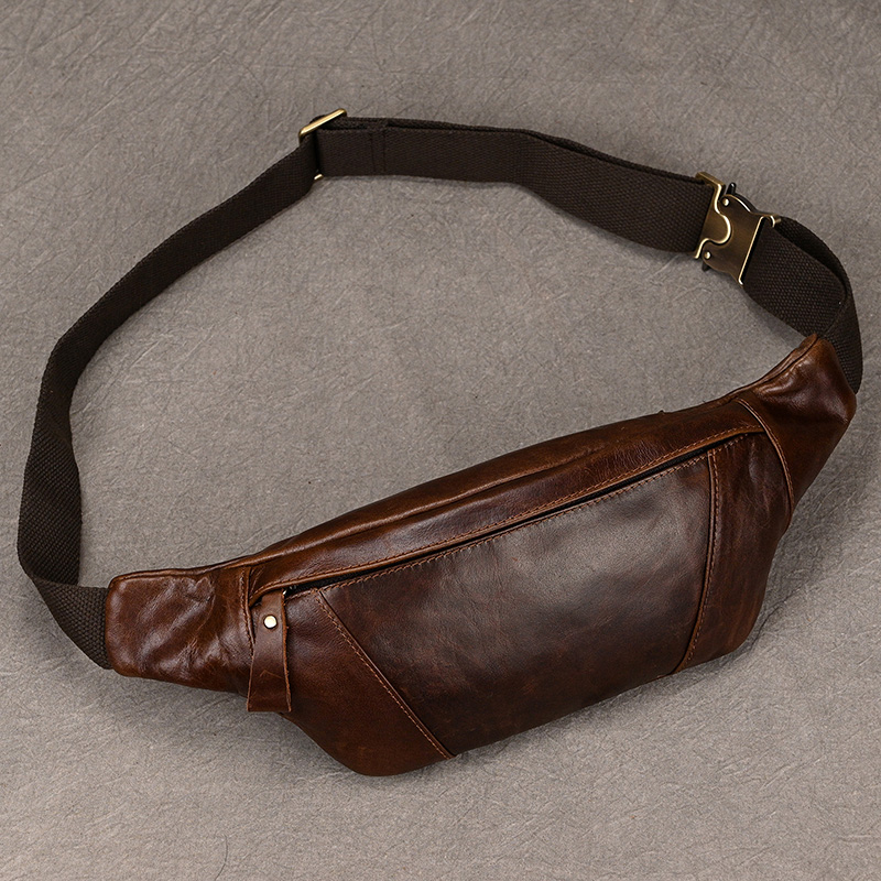 Bolso de pecho de cuero para h - Leatherwork Belt reseña y precio