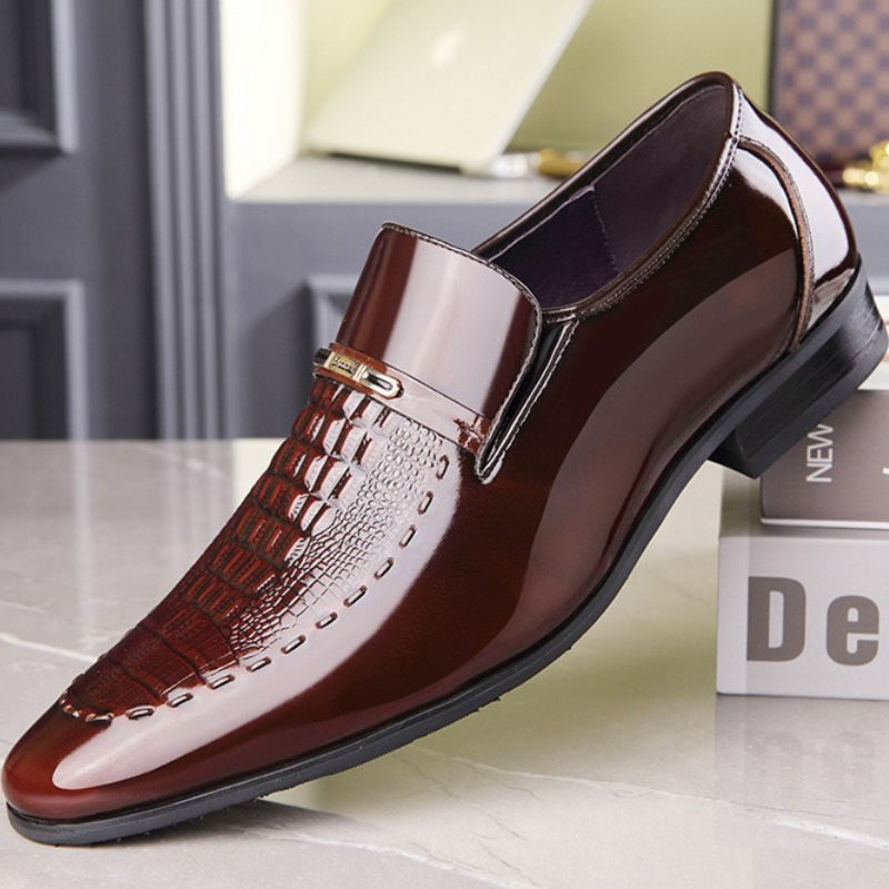 Zapatos De cuero para Hombre,  - Leather Work Oxfords reseña y precio