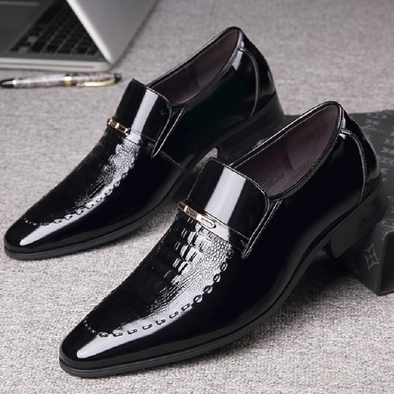 Zapatos De cuero para Hombre,  - Leather Work Oxfords reseña y precio