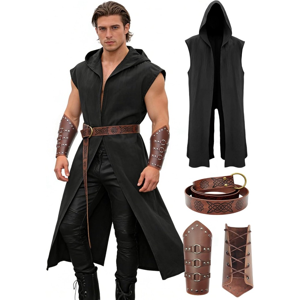Conjunto de Disfraz Renacentis - Leatherwork Belt reseña y precio