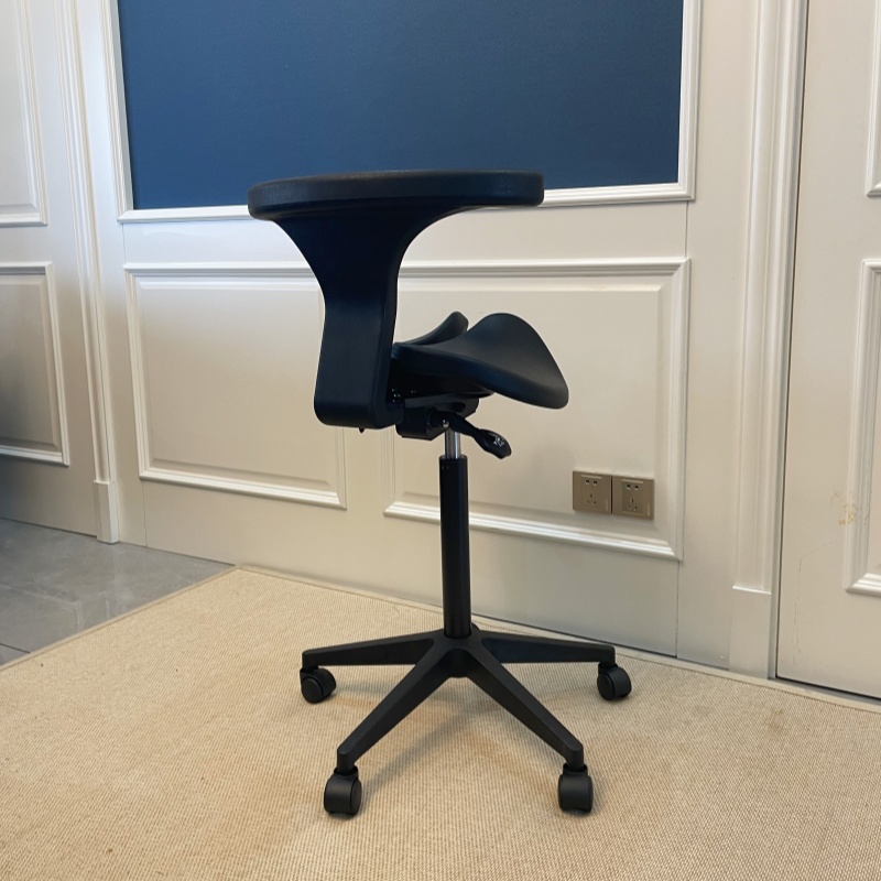 Ergonomic Split Saddle Stool H - Leatherwork Tattoo reseña y precio