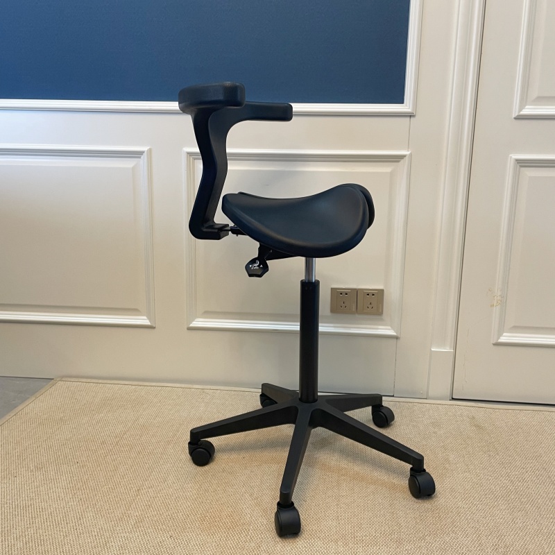 Ergonomic Split Saddle Stool H - Leatherwork Tattoo reseña y precio