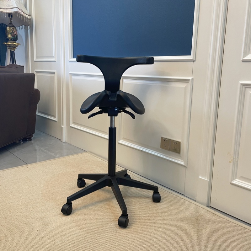 Ergonomic Split Saddle Stool H - Leatherwork Tattoo reseña y precio