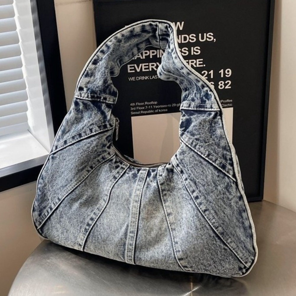 Bolso de hombro de mezclilla l - Leather Work Jeans reseña y precio