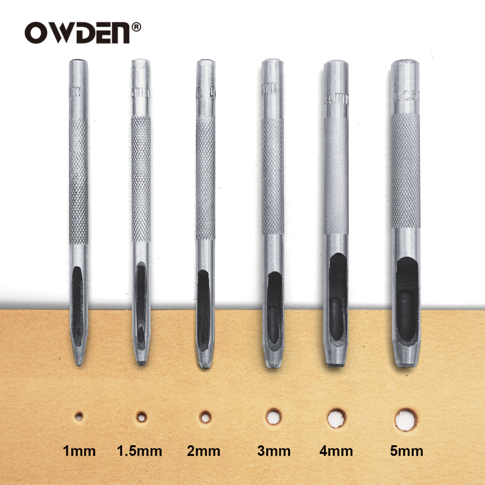Herramientas de perforación de - Leatherwork Punching Tool reseña y precio