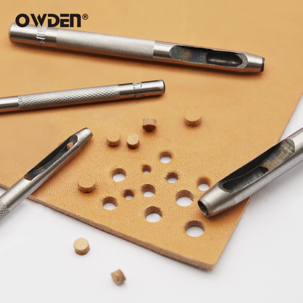 Herramientas de perforación de - Leatherwork Punching Tool reseña y precio