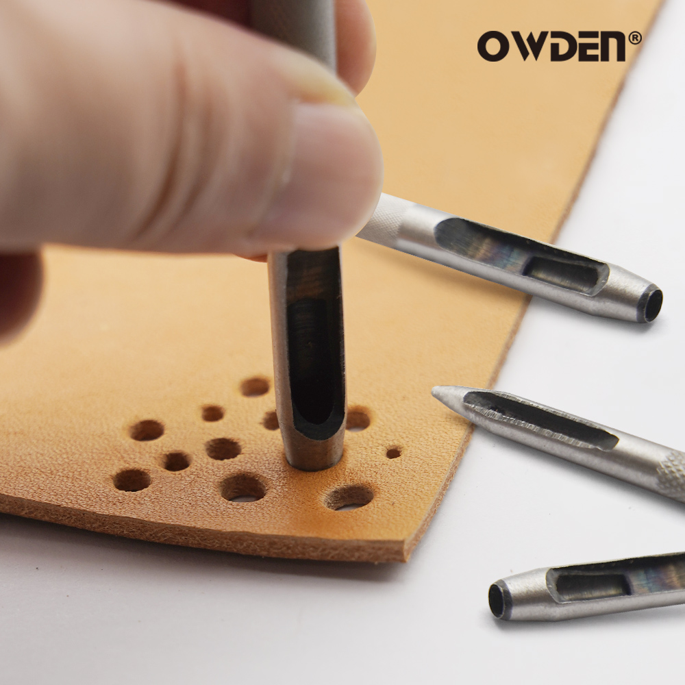 Herramientas de perforación de - Leatherwork Punching Tool reseña y precio
