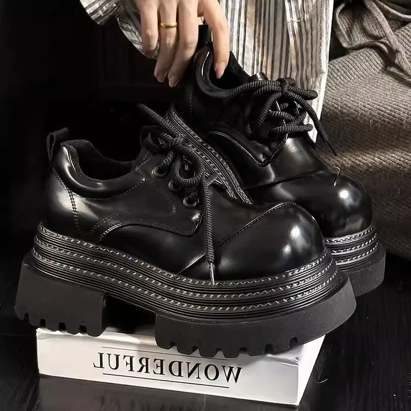 Mocasines Retro para mujer, pr - Leather Work Oxfords reseña y precio