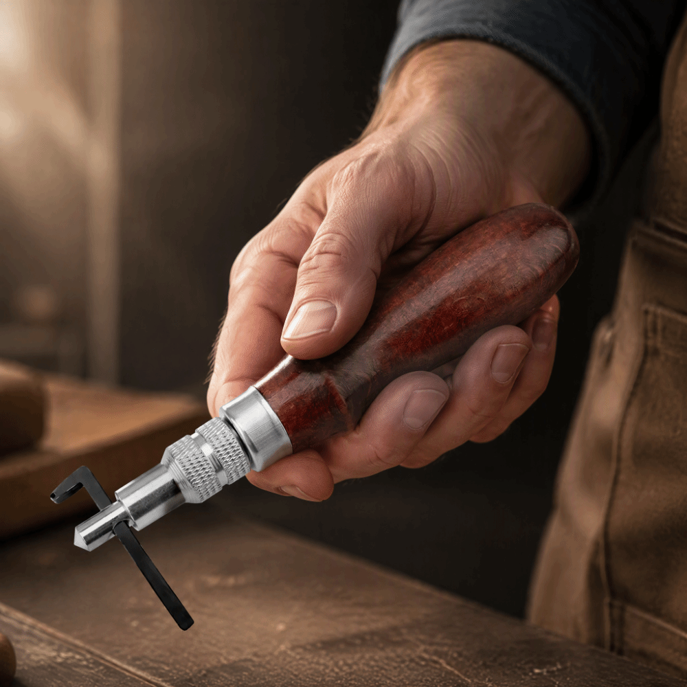 Herramienta ranuradora de cuer - Groover Stitching Tool reseña y precio