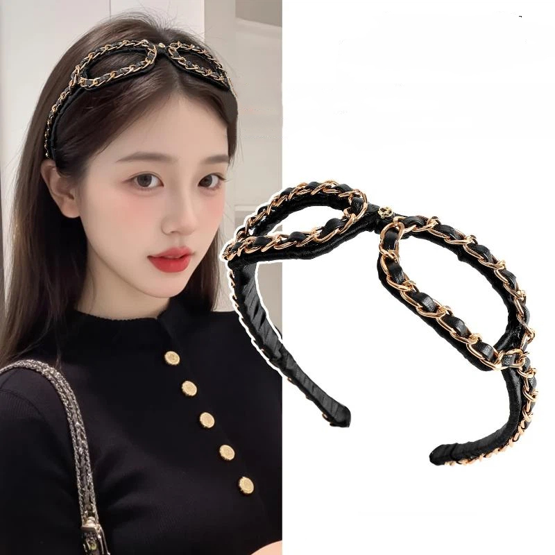 Diadema de Cuero con Cadena Vi - Leatherwork Rings reseña y precio