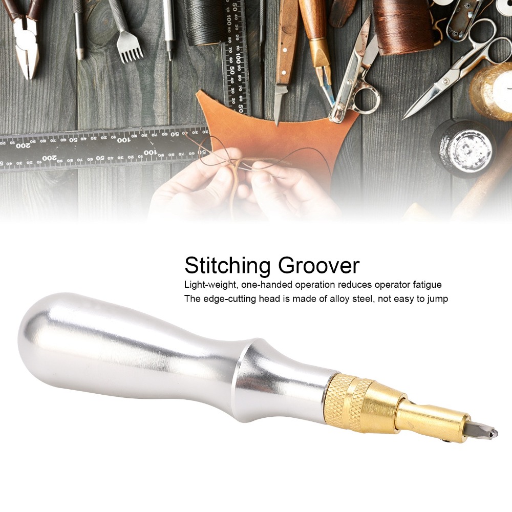 Juego de 7 herramientas ranura - Groover Stitching Tool reseña y precio