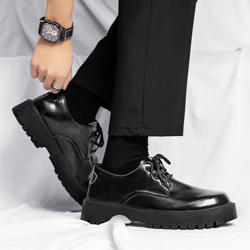 Zapatos Casuales de Cuero para - Leather Work Oxfords reseña y precio