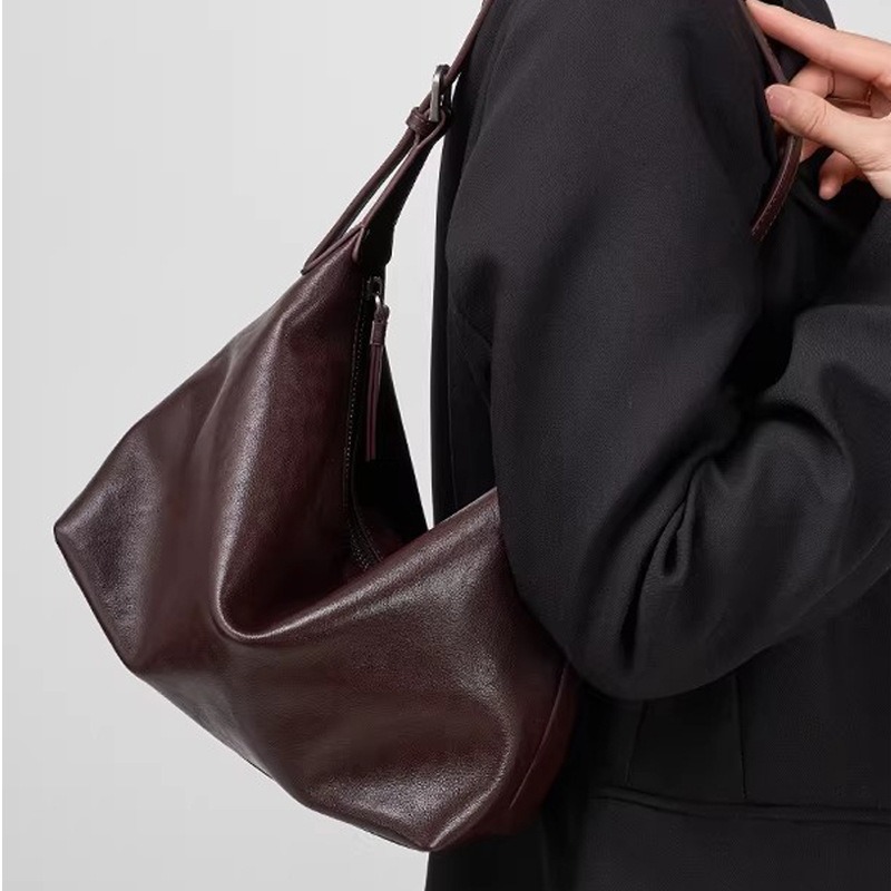 Bolso de Cuero Genuino para Mu - Leatherwork Logo reseña y precio