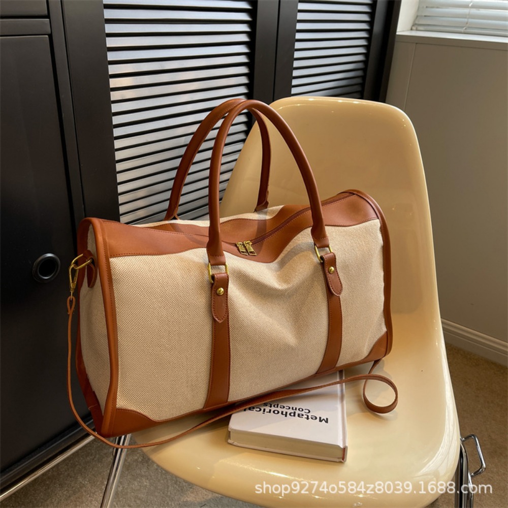 Conjunto de Bolsos de Lona y C - Leather Work Duffle reseña y precio