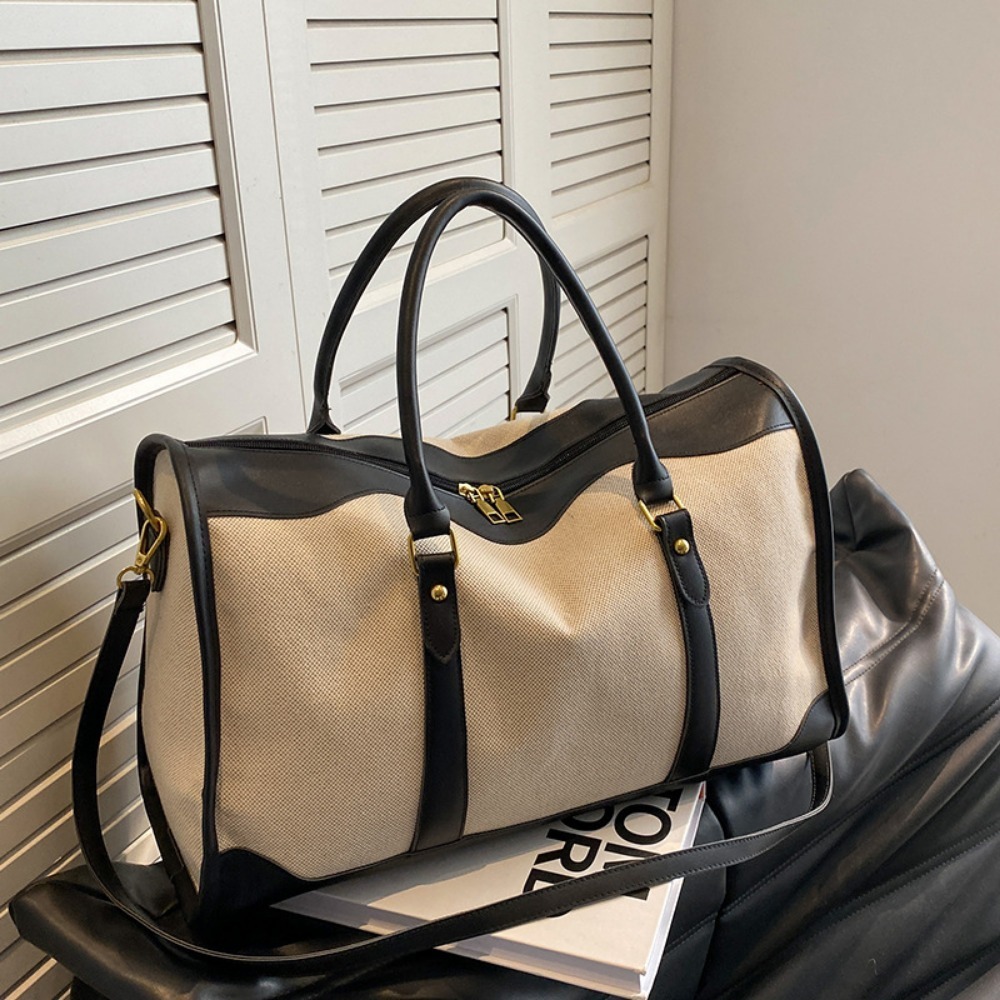 Conjunto de Bolsos de Lona y C - Leather Work Duffle reseña y precio