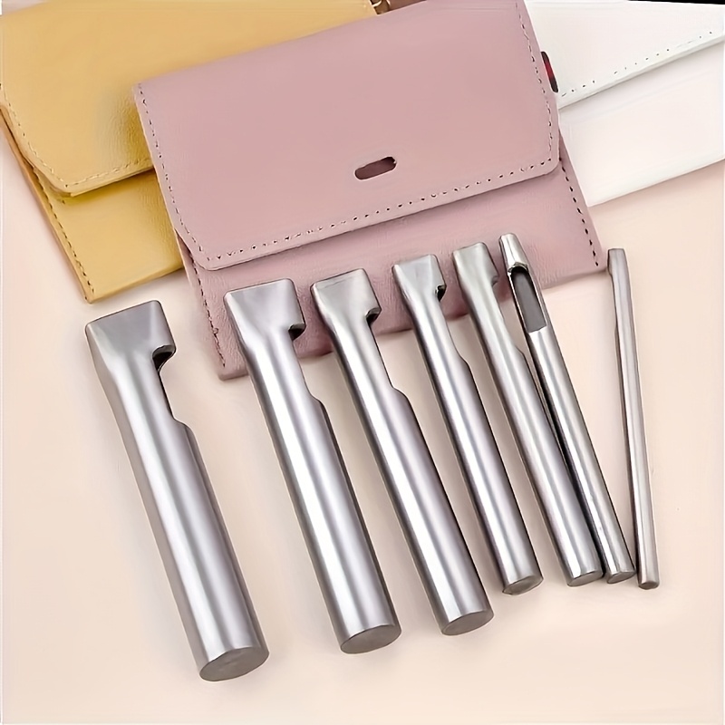 Juego de 5 perforadores de cue - Leatherwork Hole Punch reseña y precio