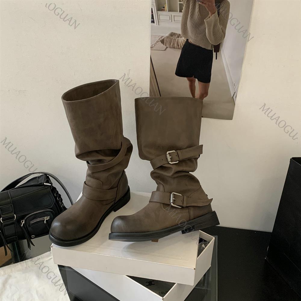 Botas de caballero altas hasta - Belt Buckle Blank reseña y precio