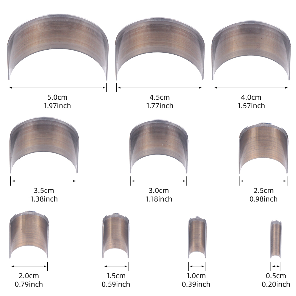 Juego de 10 troqueles de perfo - Leatherwork Rings reseña y precio