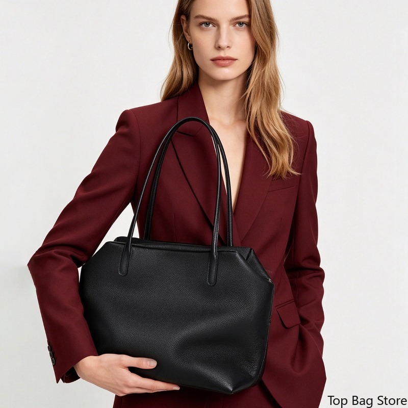 Bolso Tote de Hombro para Muje - Leatherwork Logo reseña y precio