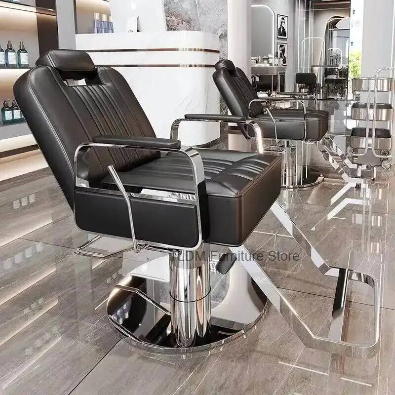 Sillón de Barbero Profesional  - Leatherwork Tattoo reseña y precio