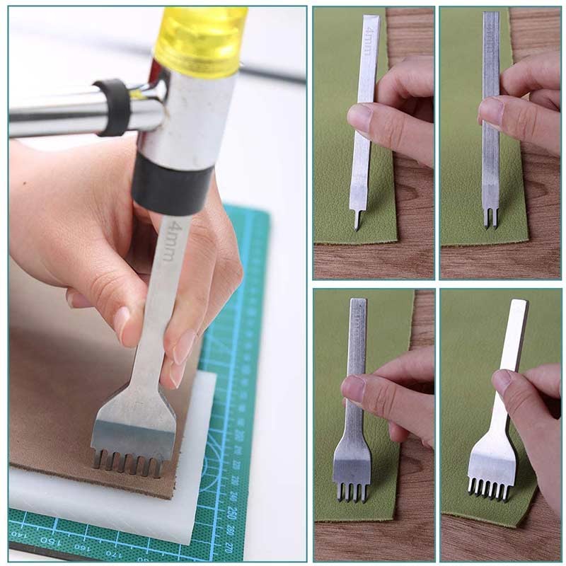 25 piezas de herramientas para - Leatherwork Hole Punch reseña y precio