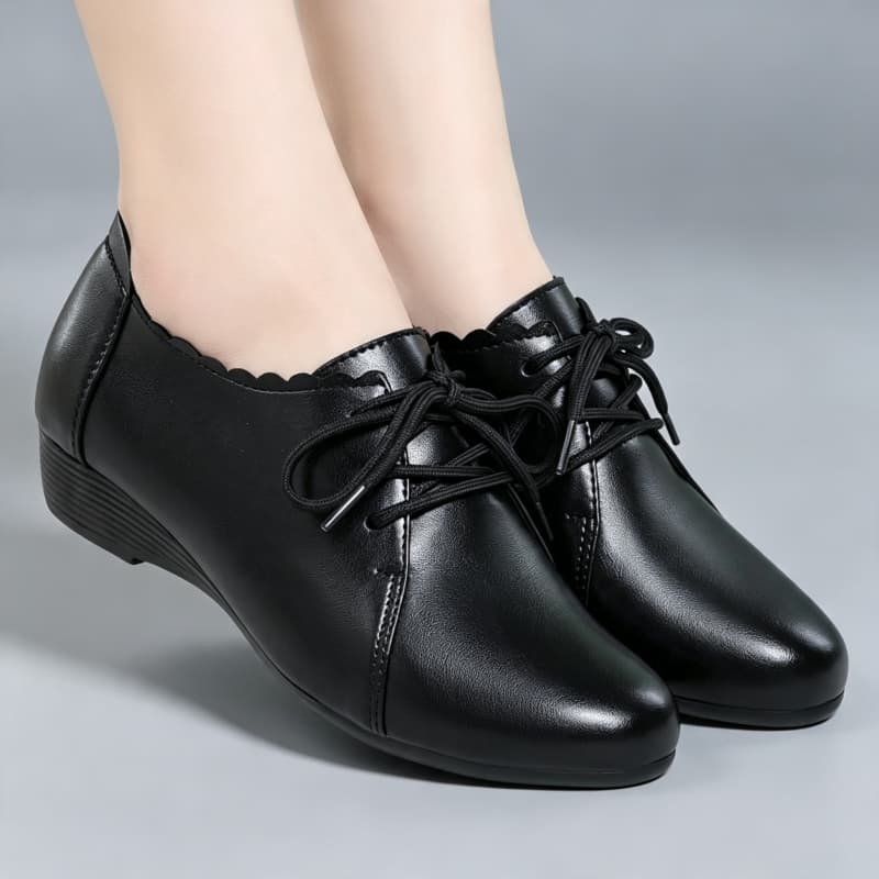 Zapatos Oxford Cómodos de Tall - Leather Work Oxfords reseña y precio