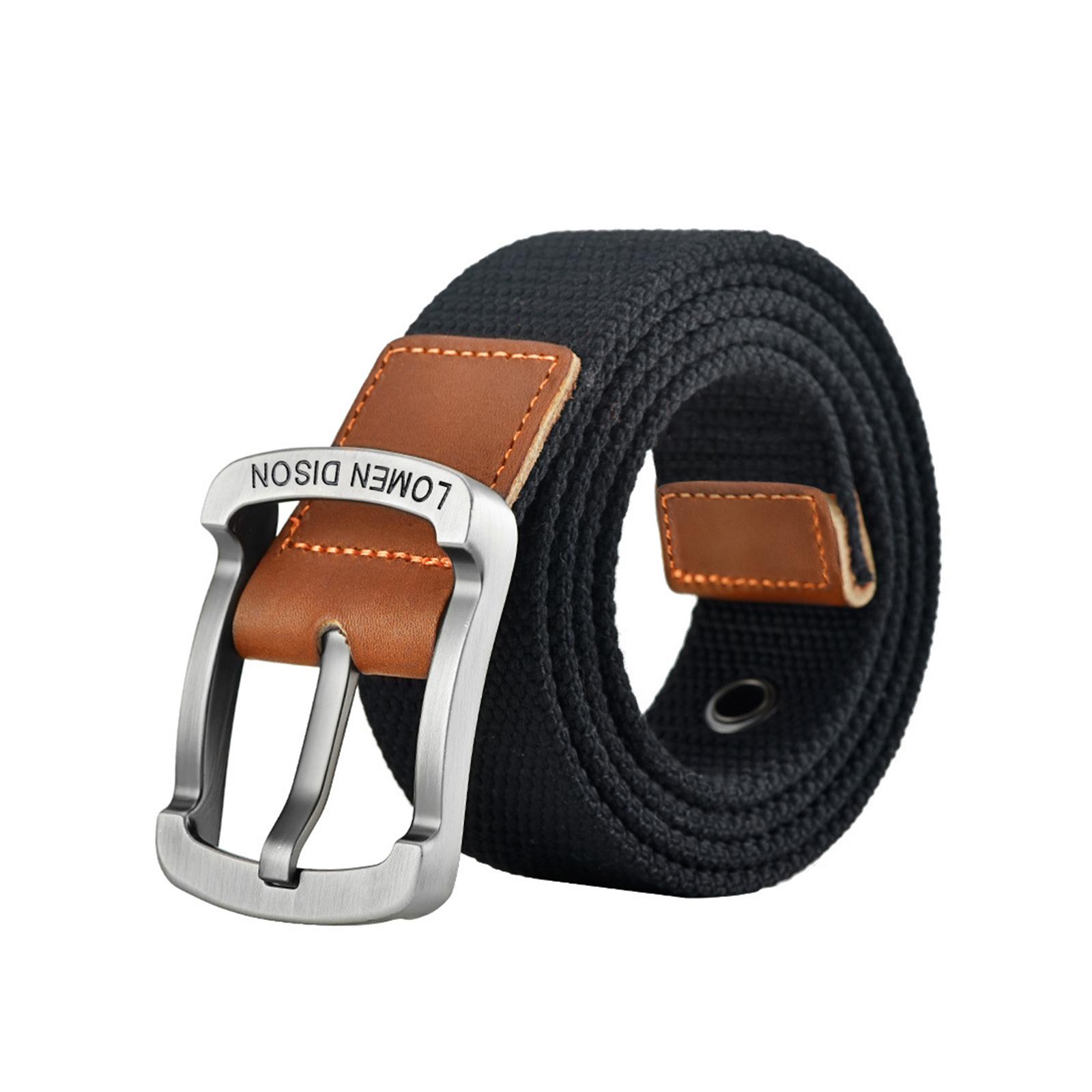 Cinturón de Lona Ajustable Uni - Leather Work Jeans reseña y precio